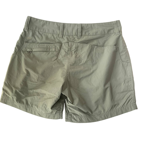 Mountain Khakis Relaxed Fit Low Rise Olive Green Hiking Shorts Sz 6 - Picture 2 of 5